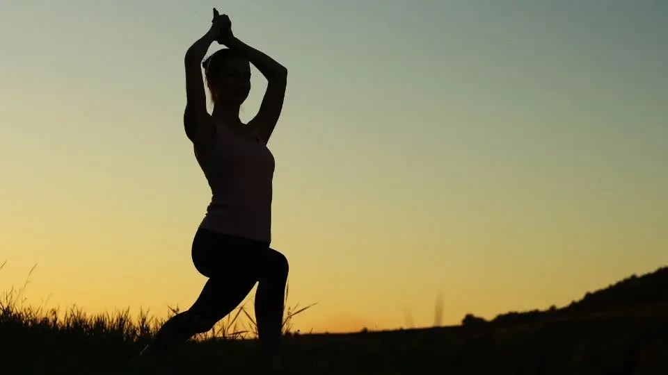 Yoga Silhouette